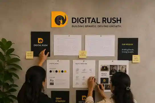 Digital Rush media production company creating professional visual content for brands in Jaipur and across India
